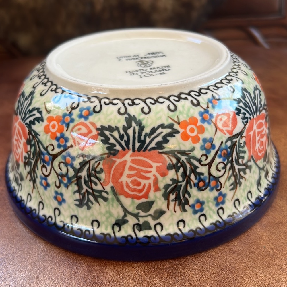 Boleslawiec Stoneware Polish Pottery Bowl - Picture 4 of 6